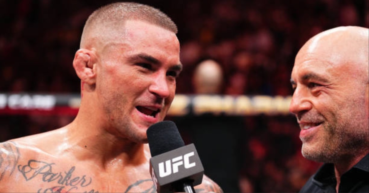 Dustin Poirier takes issue with Joe Rogan's commentary after UFC 299 win I can't believe he said that