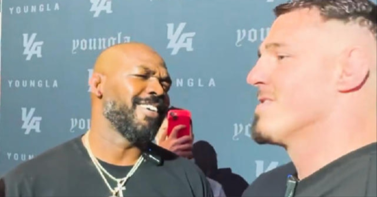 Tom Aspinall scoffs at Jon Jones’ stature after intense face off with UFC star: ‘He’s nowhere near as big as me’
