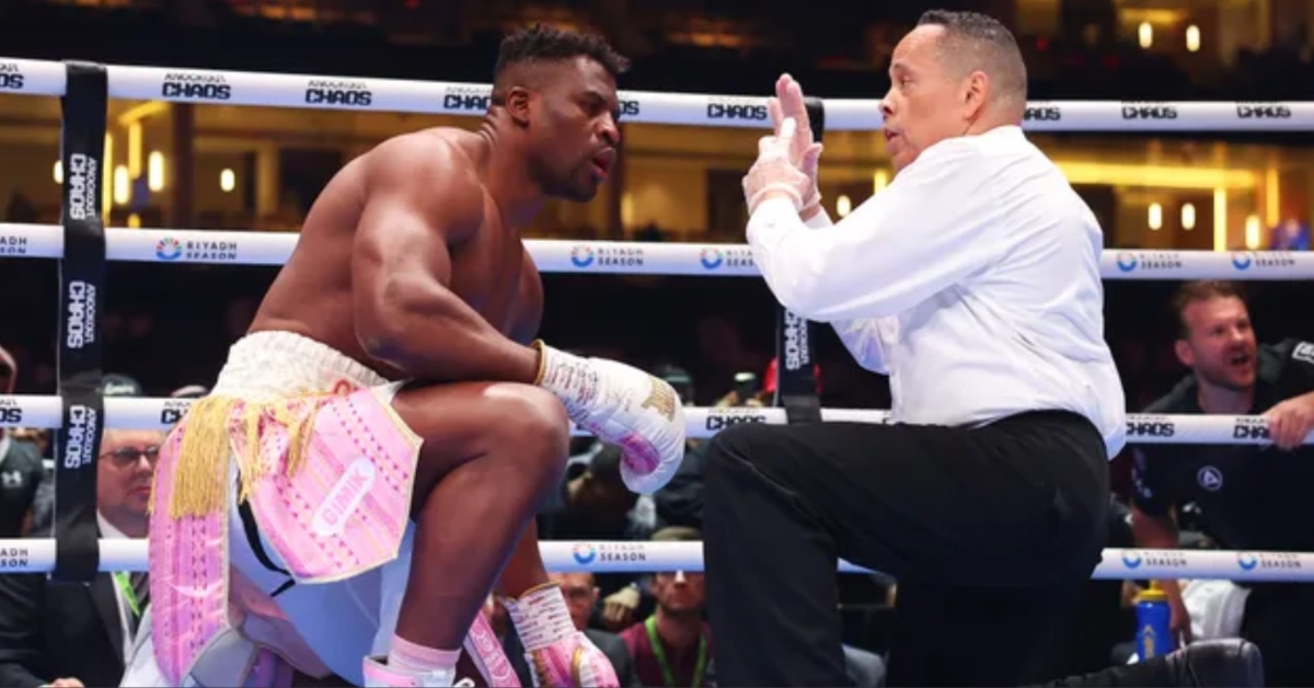 Francis Ngannou can't remember when he 'Came back from the stool' for round two in Anthony Joshua fight 1 MixCollage 18 Mar 2024 05 03 PM 9149