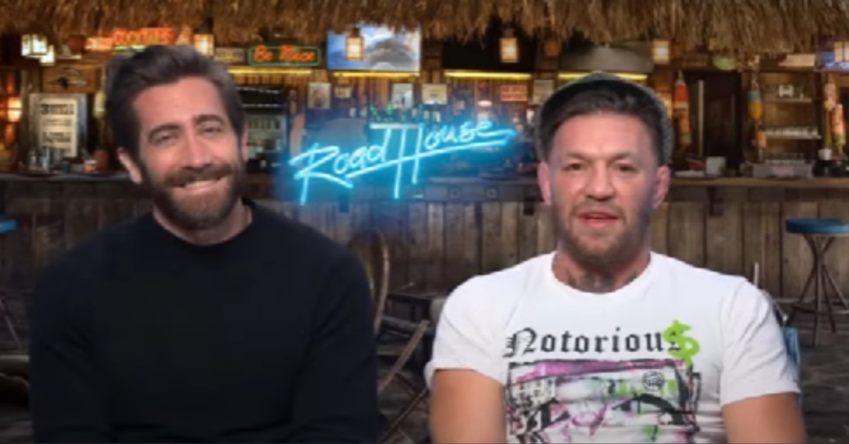 Conor McGregor accused of ‘tweaking’ during interview with Road House co-star Jake Gyllenhaal