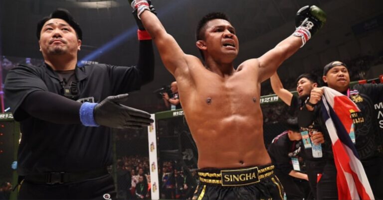 Video – Muay Thai legend Buakaw smashes Minoru Kimura with wicked second-round KO at RIZIN Landmark 9