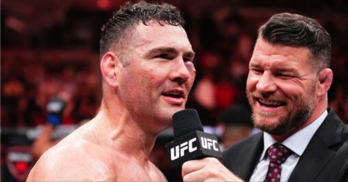 Chris Weidman defends UFC Atlantic City win over Bruno Silva eye pokes he was looking for a way out