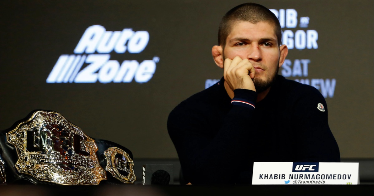 Khabib Nurmagomedov responds to Georges St-Pierre claim he'd beat him in failed fight it's interesting UFC