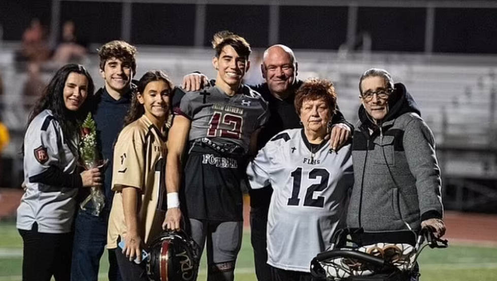 Dana White and family