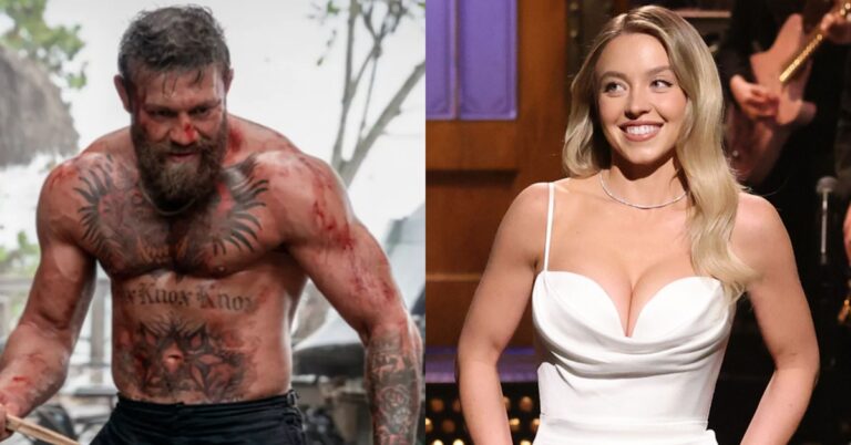 UFC star Conor McGregor hijacks Sydney Sweeney’s Instagram comments to promote ‘Road House’ movie
