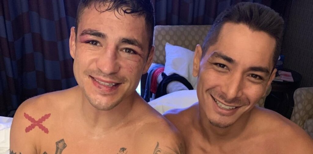 Diego Sanchez and Joshua Fabia