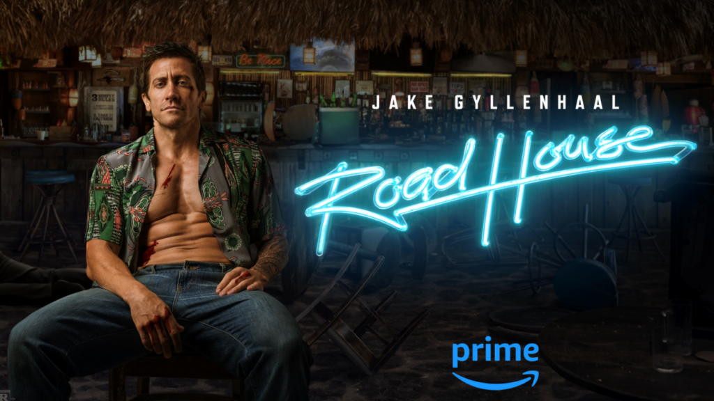 Official poster for Road House with Jake Gyllenhaal and Conor McGregor