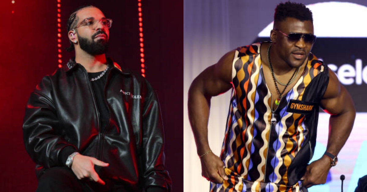 Drake bets whopping $615,000 on Francis Ngannou to beat Anthony Joshua in Saudi Arabia fight