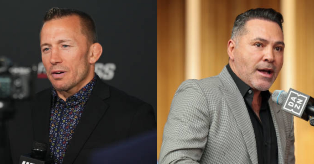 Georges St-Pierre reveals Dana White nixed boxing fight with Oscar De La Hoya: ‘It didn’t happen because he hates him’