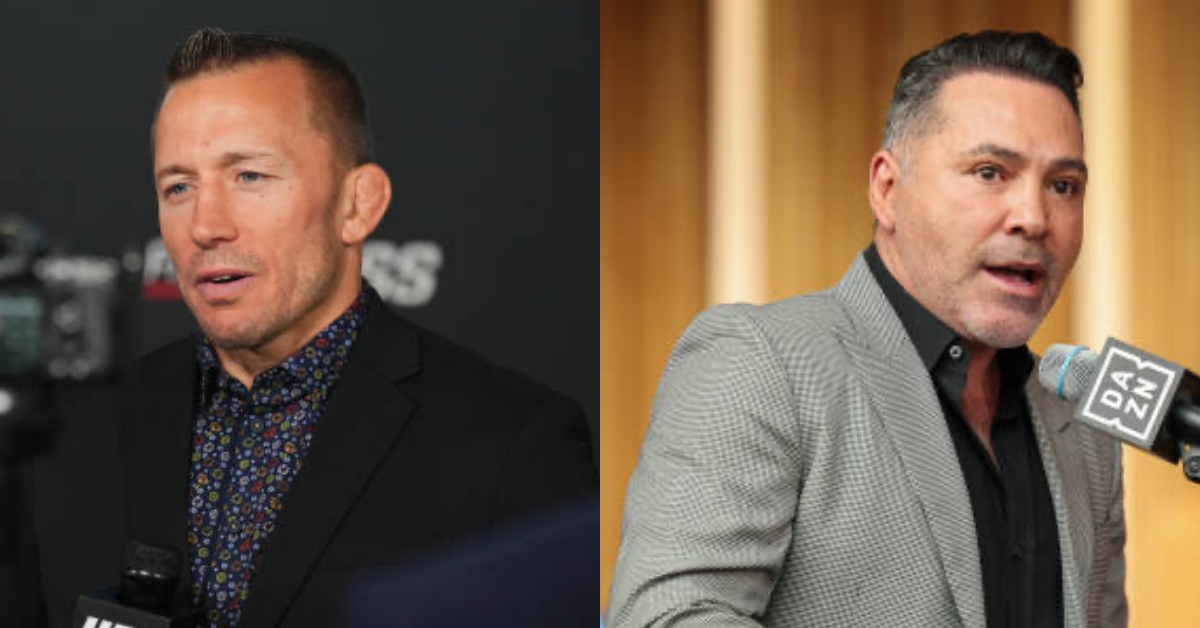 Georges St-Pierre reveals Dana White nixed him fighting Oscar De La Hoya he hates him