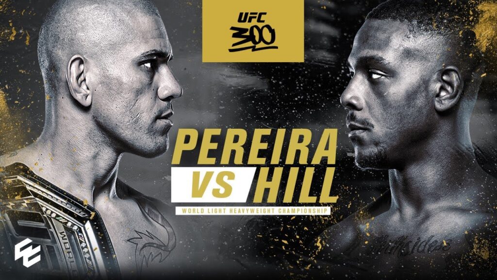 Alex Pereira vs. Jamahal Hill at UFC 300