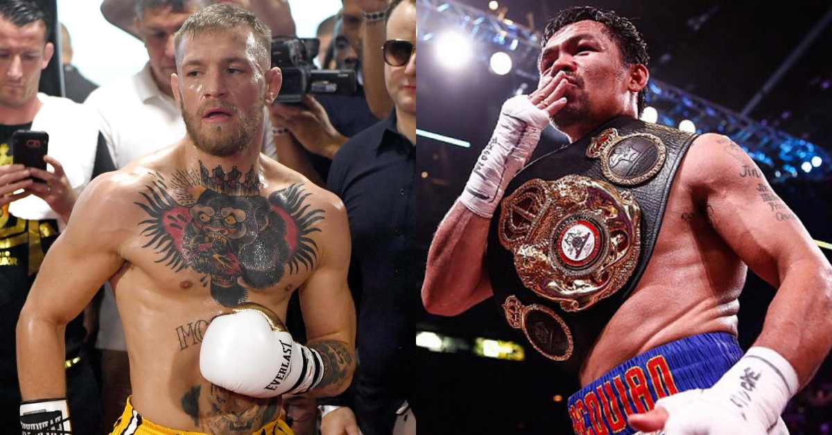 Conor McGregor reveals Manny Pacquiao fight could take place as soon as December UFC