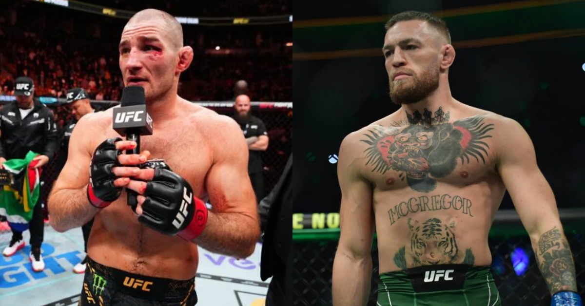 Sean Strickland rips Conor McGregor in heated outburst he's a roided out guy go retire on a yacht