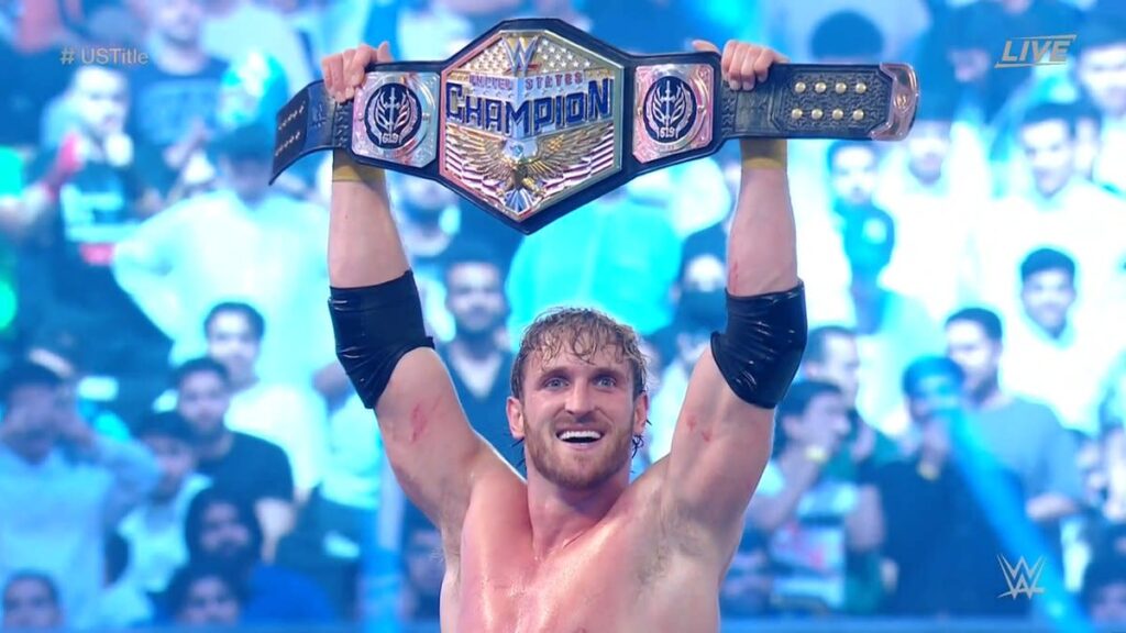 Logan Paul as WWE US Champion