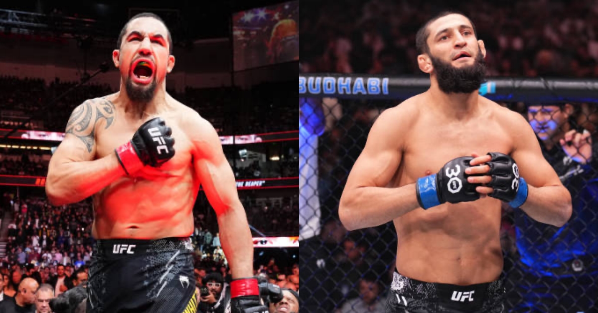 Robert Whittaker knocks back UFC fight with Khamzat Chimaev next that doesn't move me