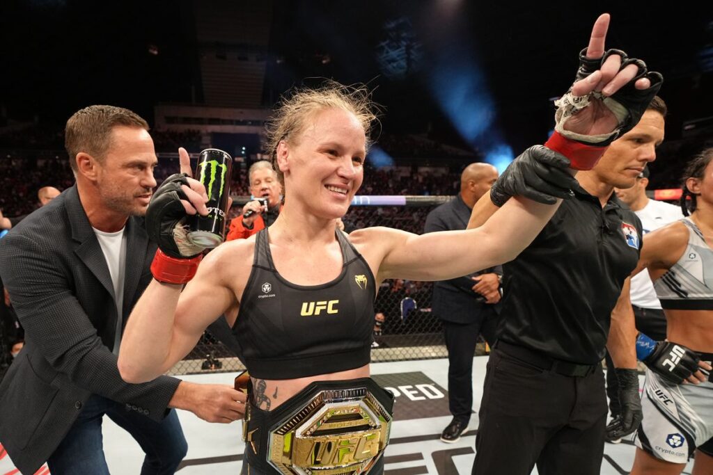 UFC icon Valentina Shevchenko poses with all 7 of her flyweight world titles: 'My belts are with me' 5 Valentina Shevchenko