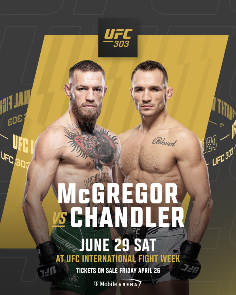 Conor McGregor vs. Michael Chandler Poster