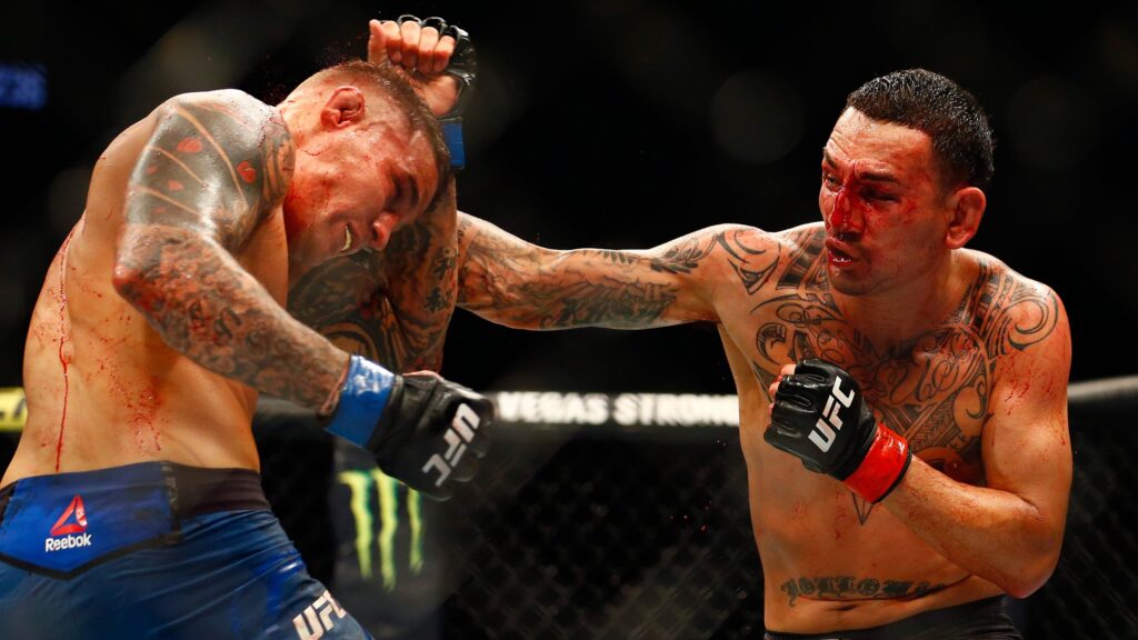 Video - Max Holloway is stacking bodies ahead of his BMF title fight with Justin Gaethje at UFC 300 3 Max Holloway vs. Dustin Poirier