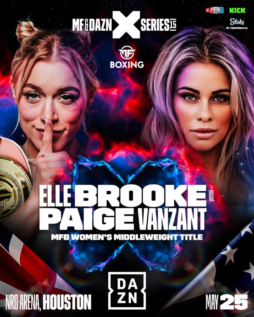 Elle Brooke vs. Paige Vanzant Poster