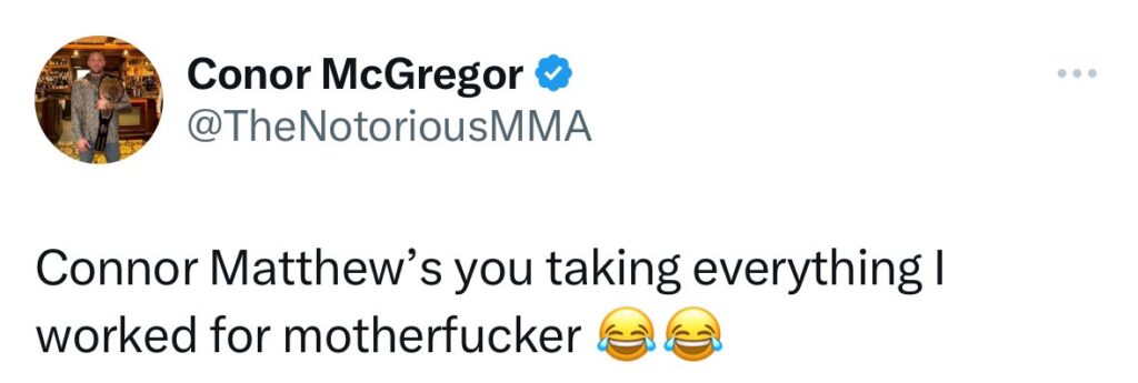 Conor McGregor