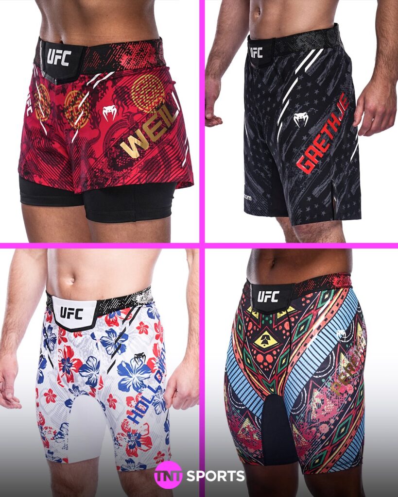 UFC 300 fight shorts