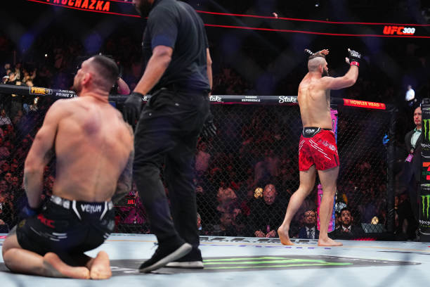 Jiri Prochazka lands stunning knockout win over Aleksandar Rakic in rallying win - UFC 300 Highlights 4 Jiri UFC 300
