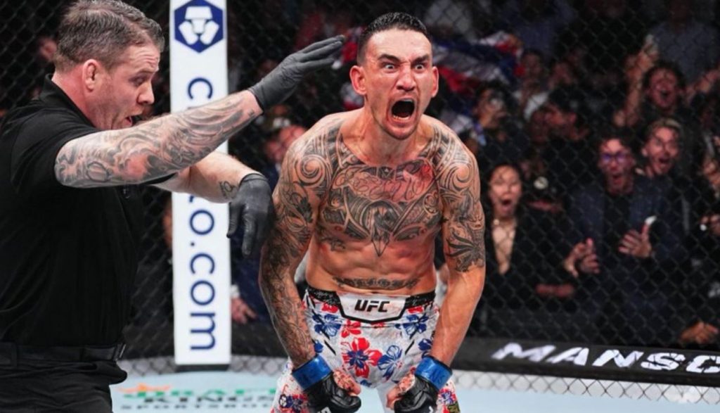 Max Holloway at UFC 300