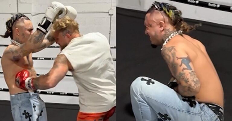 Video – YouTube star Jake Paul folds Soundcloud rapper Lil Pump with a vicious body blow