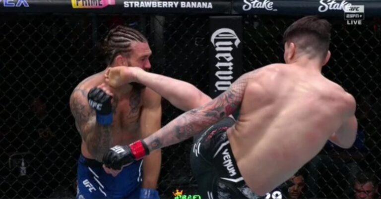 Ignacio Bahamondes scores vicious walk-off head kick KO against Christos Giagos – UFC Vegas 90 Highlights