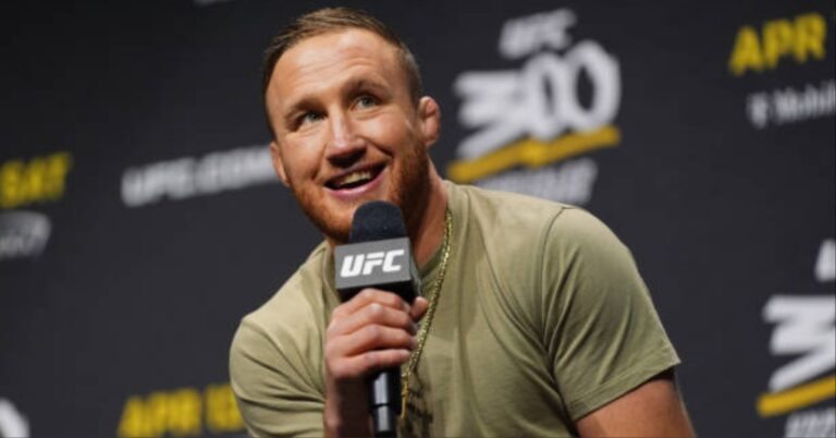 Justin Gaethje closing as betting favorite to defeat Max Holloway in UFC 300 BMF title fight