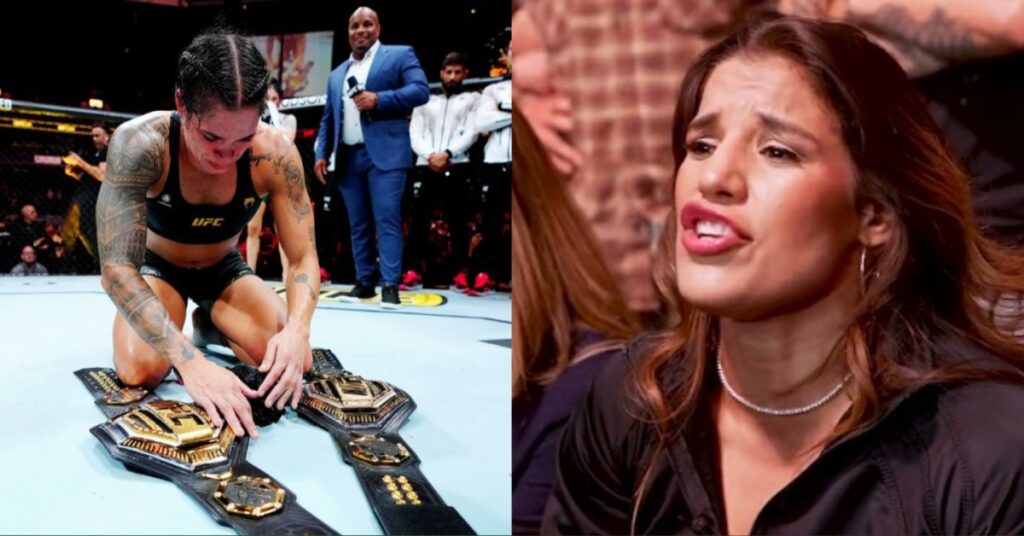 Ex-champion Amanda Nunes frustrated by Kayla Harrison's UFC 300 snub 3 Julianna Pena reacts to Amanda Nunes retirement