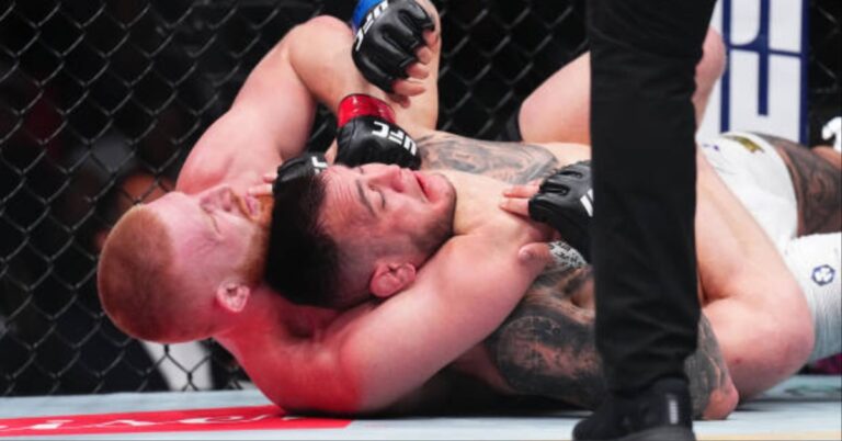 Bo Nickal remains unbeaten, finishes Cody Brundage with rear-naked choke stoppage – UFC 300 Highlights
