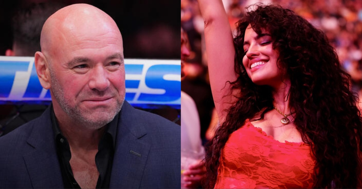 Nina Marie-Daniele called 'Cringe Asf' by unruly fight fan, Dana White responds: 'Let's get you outta here'