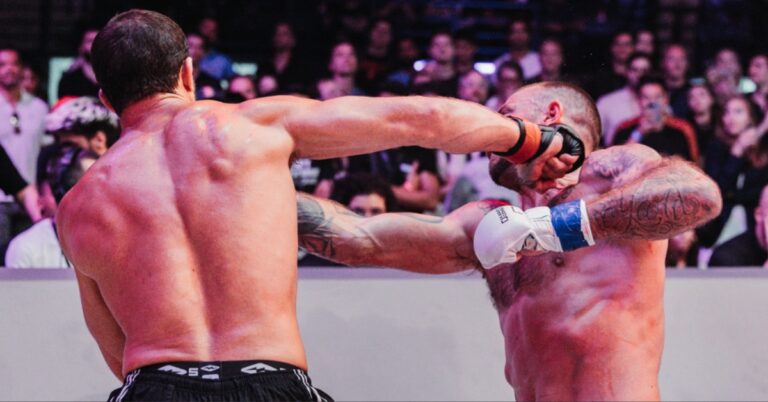 Ex-UFC champ Luke Rockhold knocks out Joe Schilling in Karate Combat debut – KC 45 Highlights