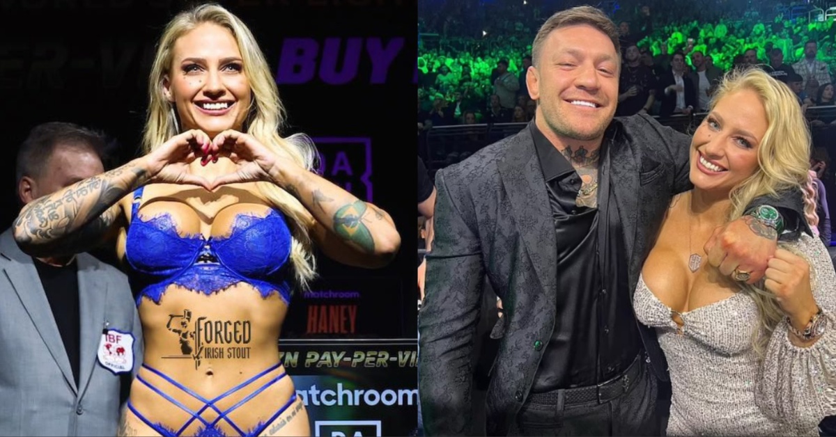 ‘Blonde Bomber’ Ebanie Bridges addresses rumors surrounding her relationship with UFC icon Conor McGregor