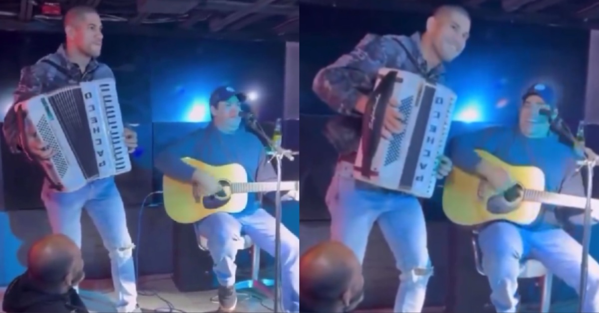 Video – Alex Pereira shows off his accordion skills days after decimating Jamahal Hill at UFC 300