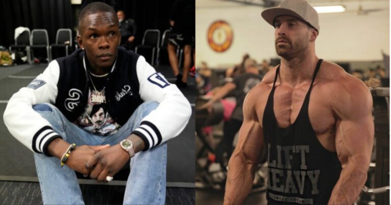 Israel Adesanya roasts clout-chasing bodybuilder Bradley Martyn: ‘Some people aren’t even man enough…’