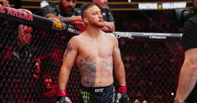 Justin Gaethje opens as betting favorite to defeat Dan Hooker in firefight at UFC 313