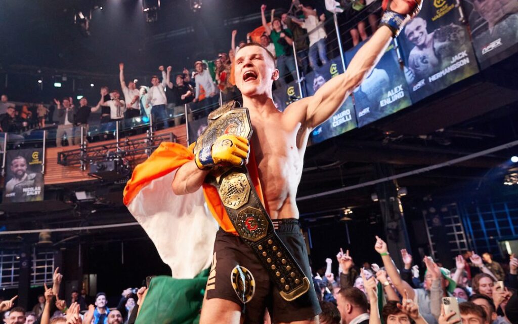 Irish star Paul Hughes confirms move to PFL after gold laden Cage Warriors run, set to fight in 2025 tournament 3 Paul Hughes title