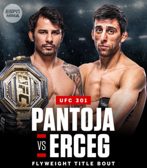 Steve Erceg vs. Alexandre Pantoja