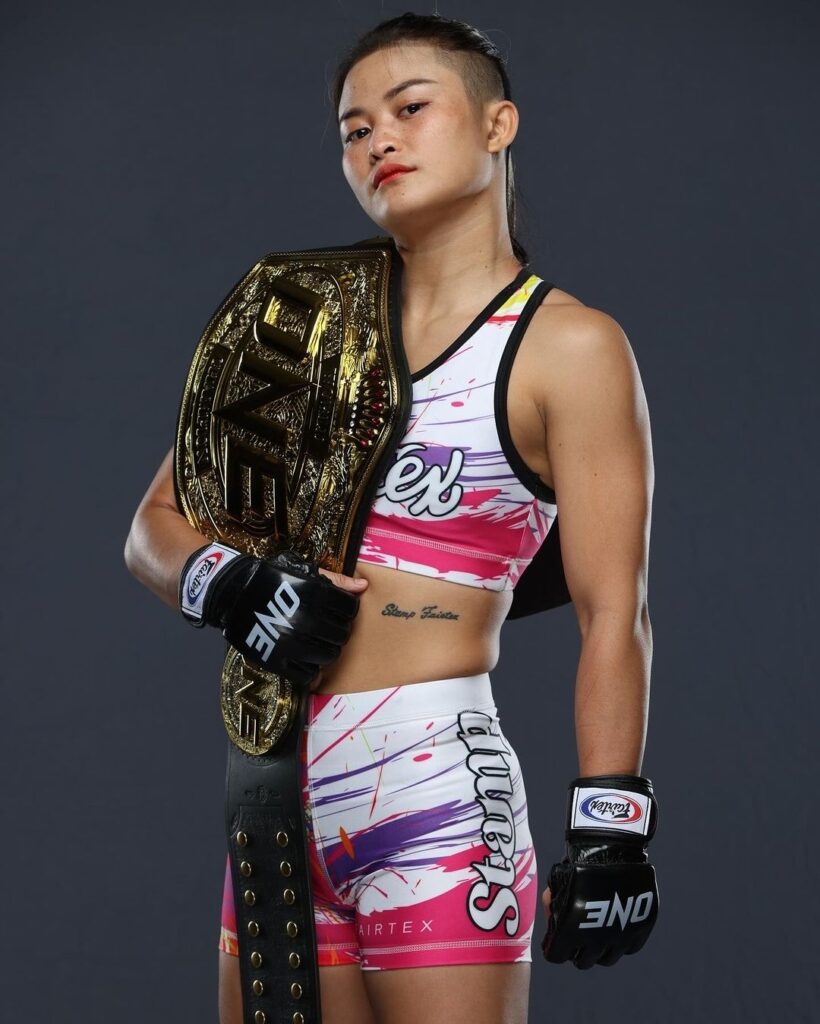Stamp Fairtex out of June fight return with ONE Championship due to knee injury: '80% of her meniscus was torn off' 3 Stamp Fairtex