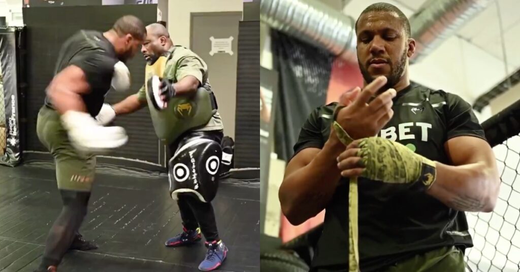 Ciryl Gane shows off new training footage amid links to UFC 304 title fight with Tom Aspinall