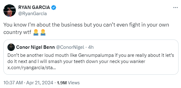Eddie Hearn and Ryan Garcia's father get into nasty verbal altercation following Devin Haney fight 5 Ryan Garcia