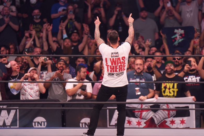 CM Punk makes his AEW debut