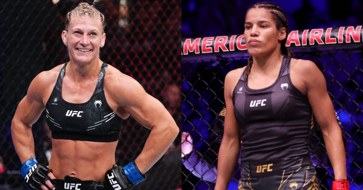 Kayla Harrison calls out Julianna Peña for interim title fight at UFC 303 after debut win: ‘My time is now’