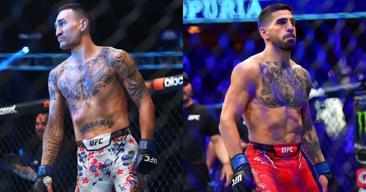 Max Holloway reacts to Ilia Topuria call out I'm not reading that what the hell is wrong with you UFC