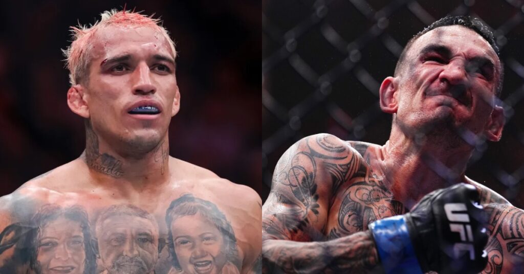 Charles Oliveira weighs up Max Holloway rematch after UFC 300 it would be wonderful