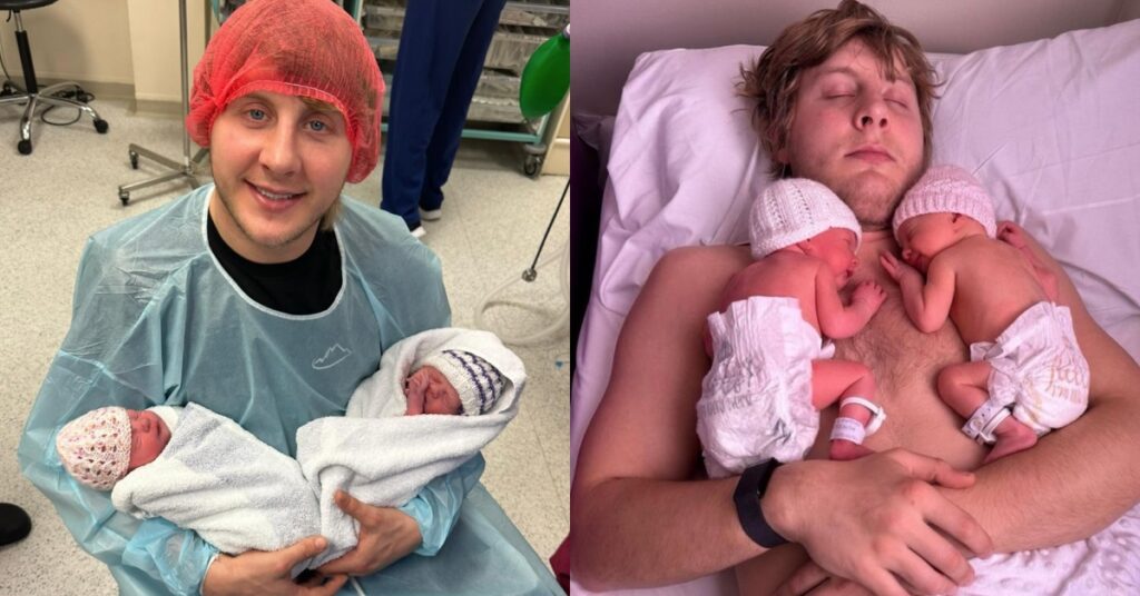 Paddy Pimblett and wife welcome twin daughters Betsy and Margot ahead of potential fight return at UFC 304