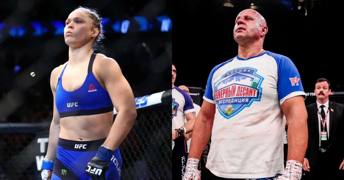 Ronda Rousey brands Fedor Emelianenko the greatest MMA fighter of all time his era had it all UFC