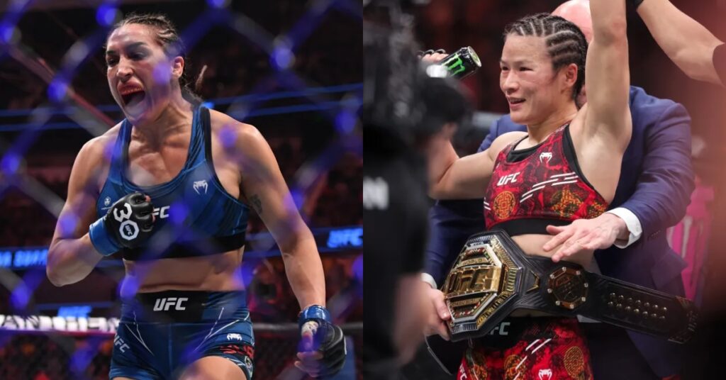 Tatiana Suarez calls for title fight with Zhang Weili at UFC 306 at The Sphere I get the submission